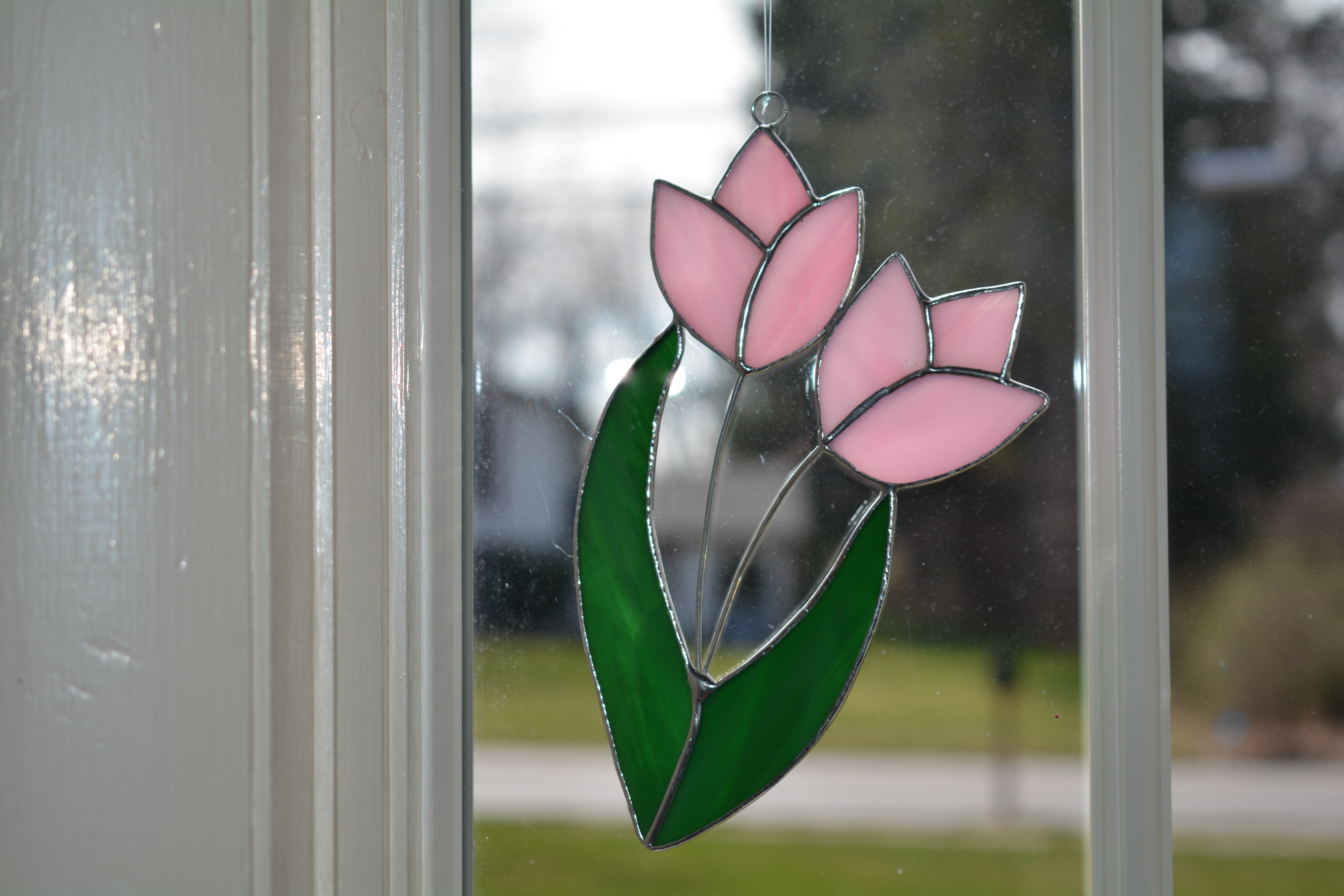 Stained glass artwork