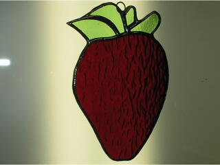 Stained glass artwork