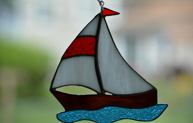 Stained glass artwork