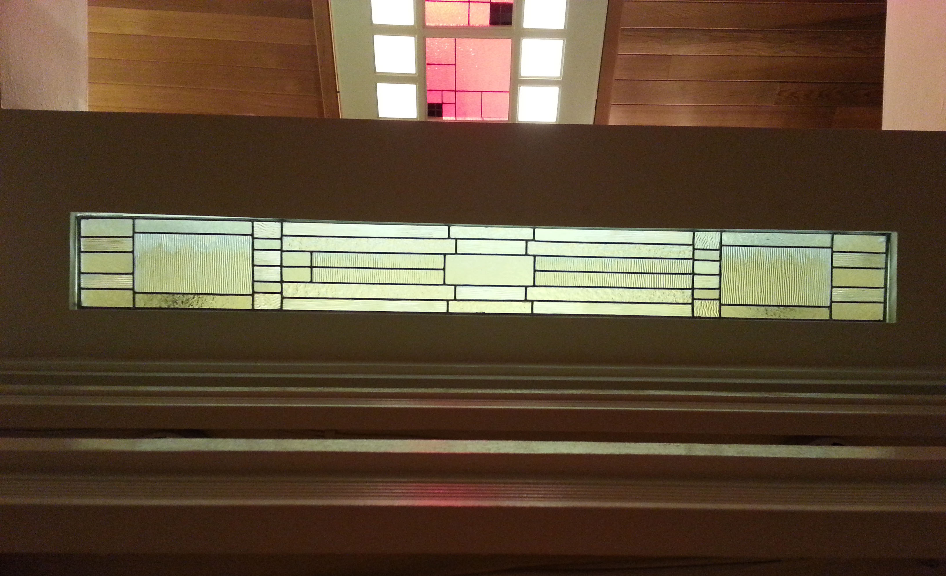 Stained glass artwork