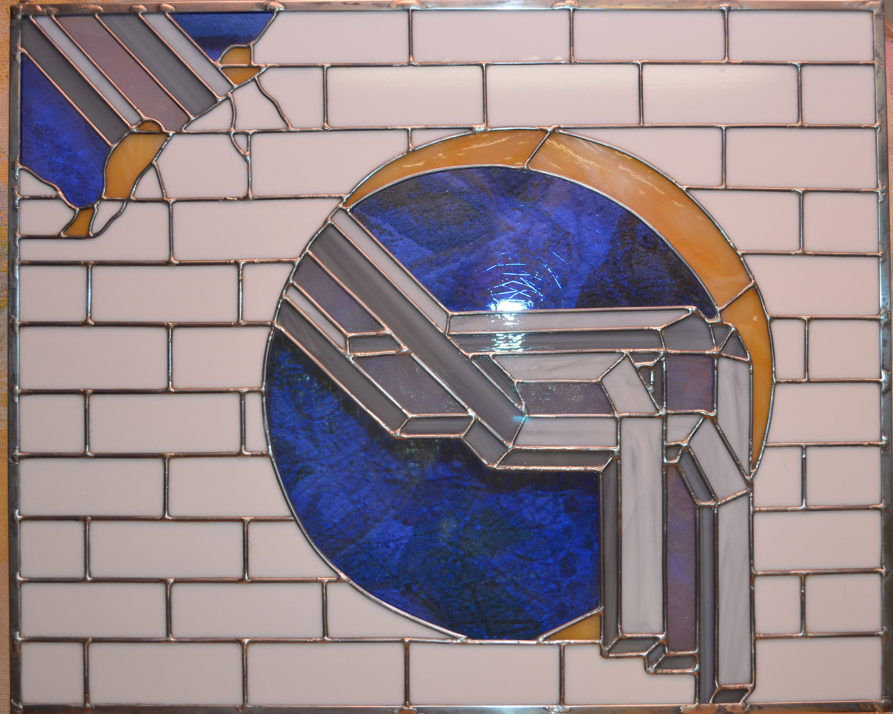 Stained glass artwork from Mack Brink Art Glass