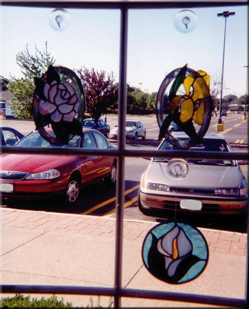 Stained glass artwork from Mack Brink Art Glass