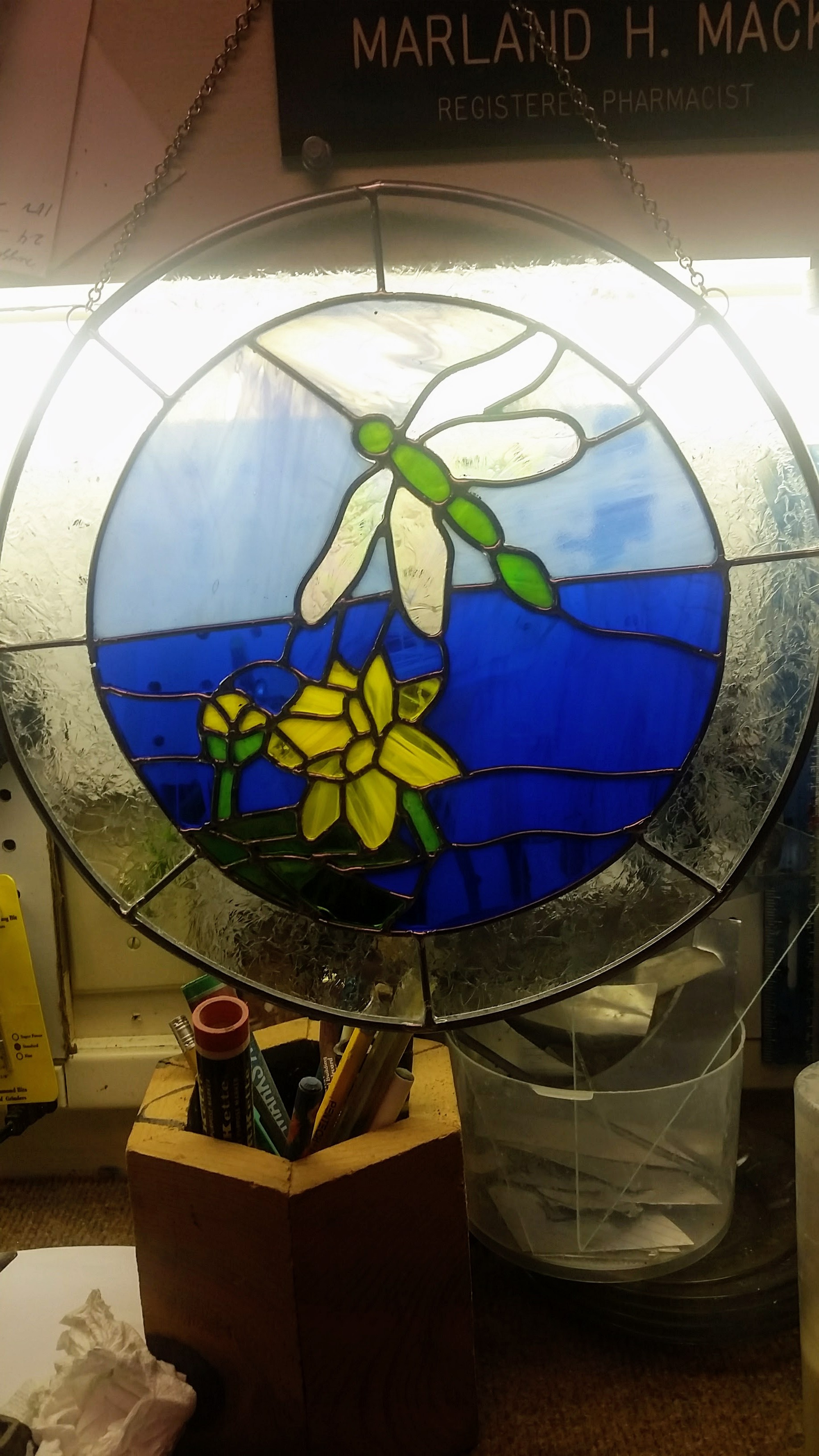 Stained glass artwork from Mack Brink Art Glass