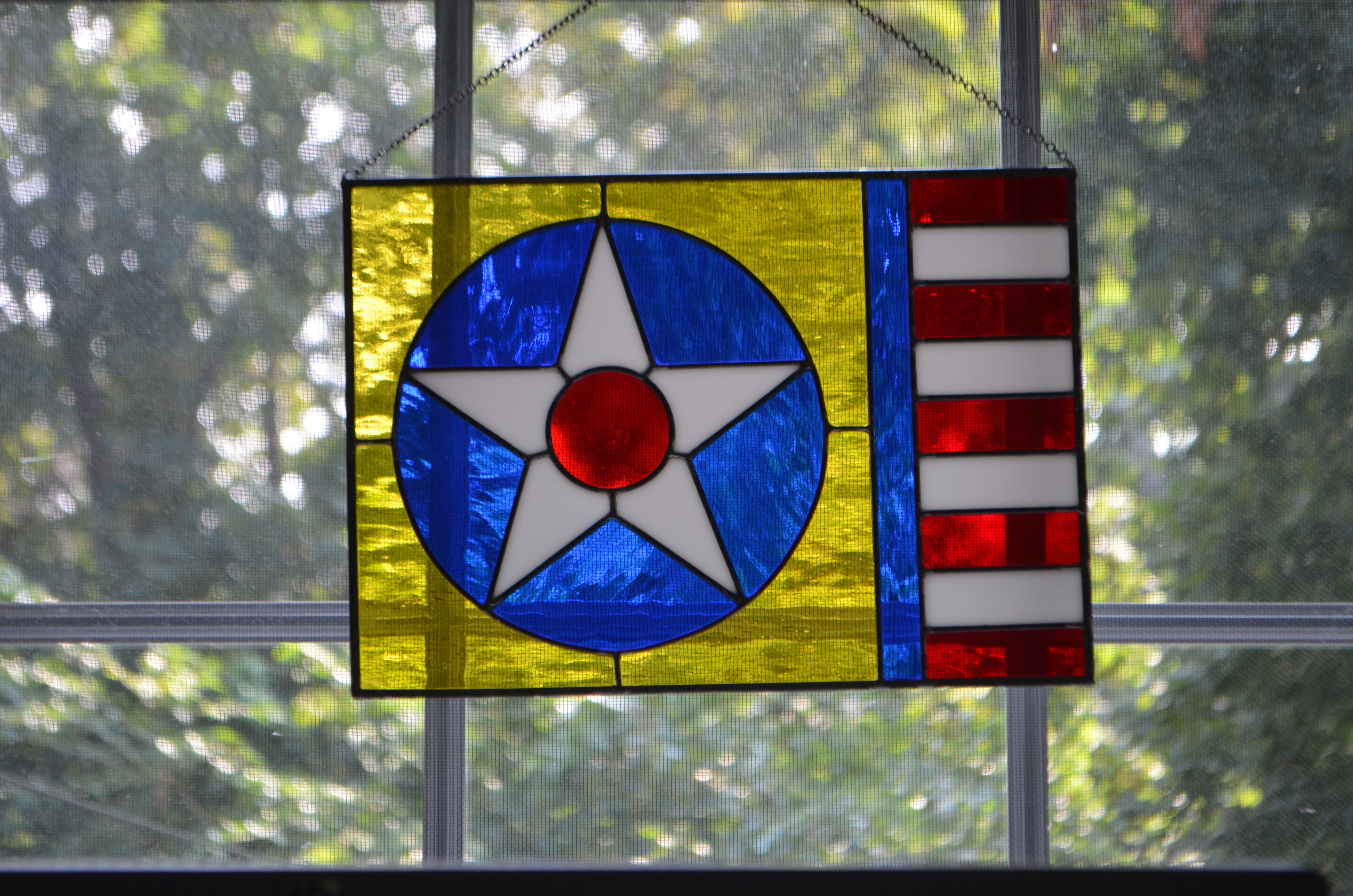 Stained glass artwork from Mack Brink Art Glass